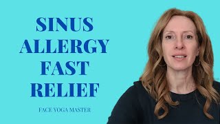 Amazing Facial Lymphatic Drainage Massage For Sinus InfectionFOLLOW along At Home [upl. by Volding647]