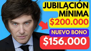 🍀 ENERO 2024❗️JUBILACIÓN MÍNIMA de 200000 ✚ BONO DE 156000 ✚ IFE Potenciar Trabajo AUH AUE [upl. by Kathlene]