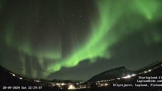 28924 Kilpisjärvi Aurora Timelapse [upl. by Porter]