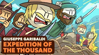 Garibaldi Expedition of the Thousand  Unifying Italy  Extra History  Part 5 [upl. by Donatelli661]