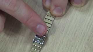 How To Adjust A Casio Slide Clasp [upl. by Royall349]