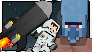 Minecraft  THE SPACE MISSION  Custom Mod Adventure [upl. by Hekking]