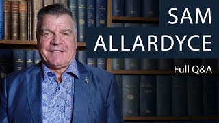 Sam Allardyce  Full QampA at The Oxford Union [upl. by Yoshiko]