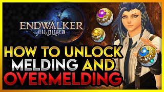 FFXIV  How to unlock Melding and Overmelding  Quick Guide [upl. by Ecreip]