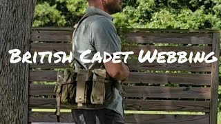 Poor mans DZ Rig  British MTP Cadet Webbing First Look [upl. by Freeland281]