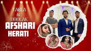 Hojat Rahimi  Mast Afghan Live TablaDohlak  Afshari Herati REMIX  Shakib Hamdard [upl. by Ssew616]