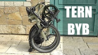 Tern BYB bring your bike  Faltrad mit neuem Faltsystem [upl. by Adrian]