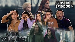 The Witcher Season 2 Episode 4 Redanian Intelligence REACTION [upl. by Caddric]