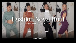 Fashion Nova Haul  Stepping Into Fall🤎🍂 [upl. by Schoenfelder]