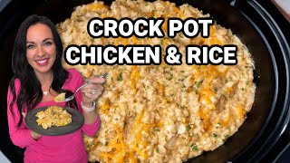 Crock pot Chicken and Rice [upl. by Ahsaek]