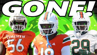 Miami Hurricanes LOSE Safety Savion Riley and TWO MORE to Transfer Portal  DT Update [upl. by Atinuj]