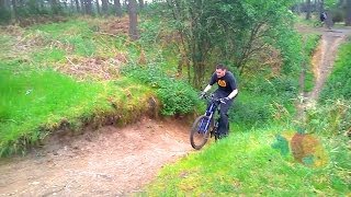 Mountain Biking Lime Burner Trail  Thetford Forest Park GoPro POV [upl. by Sharman]