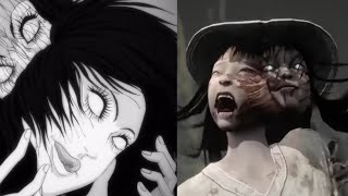 Junji Ito Adaptation vs DBD Collab Comparison [upl. by Norvall]