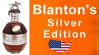 60  Blantons Silver Edition Bourbon Whiskey Review by WhiskyJason [upl. by Bebe479]