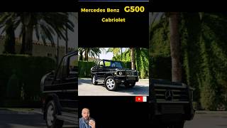 Who’s buying this Mercedes Benz G500 Cabriolet for Half a Million Dollars mercedes gwagon g500 [upl. by Schuyler]