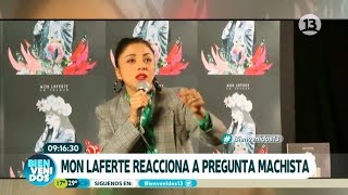 Mon Laferte se enfurece con pregunta machista  Bienvenidos [upl. by Georgeanna]