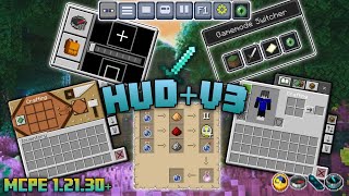 RELEASE HUD  BANYAK FITUR YANG SANGAT BERGUNA  MCPE 12144 [upl. by Assirhc787]