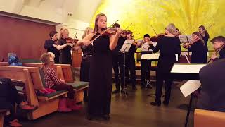 Sparre Olsen  Solist Ida Celine Dirdal on a Scott Cao STV750 violin [upl. by Page]