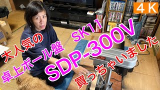 工具3【卓上ボール盤 SDP300V】SK11 藤原産業 買っちゃいました。 [upl. by Pessa]