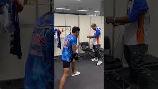 Gerwin Asilo Warmup Muna before War against Tenshin Nasukawa [upl. by Penrose967]