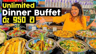 කන්නයි ඔතාගෙන යන්නයි Buffet එකක්  Wadiya Restaurant  Narahenpita [upl. by Esemaj]