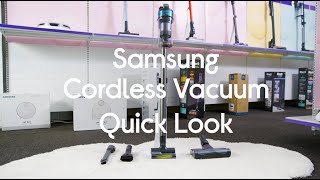 SAMSUNG Jet 75E Pet Max Cordless Vacuum Cleaner with Pet Tool  Quick Look [upl. by Salokin]