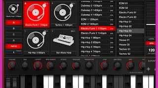 SampleTank for iPad THE GRID add on pack Special [upl. by Demott]