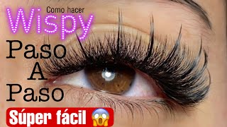 como hacer un WISPY😍 mUy FACIL paso a paso ⚠️COMPLETO⚠️ [upl. by Goldi420]