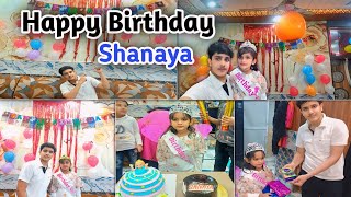 Happy Birthday Shanaya 🎂🥳😍  Birthday gone crazy  Birthday vlog 2024  Temoor Vlogs [upl. by Ingamar]