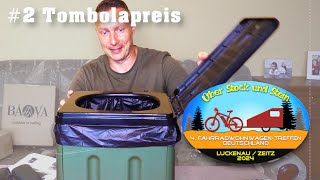 BAVA CampingtoiletteMülleimerSitzgelegenheit das 5 in 1 Produkt für den Fahrrad Wohnwagen [upl. by Seften]