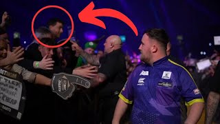 Was Luke Littler attacked by a fan 😲 darts [upl. by Aisatal753]