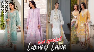 Saira Shakira💕  Eid Collection24  Zaha  Sobia Nazeer  Mushq 💯Luxury Lawn Replica  New Arrival [upl. by Enneillij569]