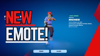 NEW EMOTE in Todays Amazing FORTNITE Item Shop Revealed 11092024 [upl. by Zeuqram]