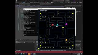 C Pacman  Visual Studio 2022 [upl. by Alyss]