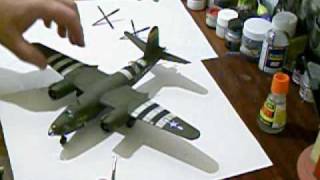 AIRFIX 172 B26C MARAUDER [upl. by Levins845]