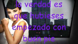 Chenoa  Cuando tú vas Lyrics CON LETRA [upl. by Amlet]