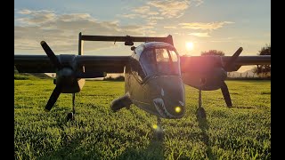 FlightLine OV 10 Sunset Flight [upl. by Bullock746]