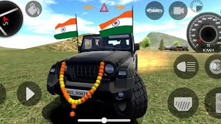 Indian Car Simulator 3D  Game 🎮 SerajGamerz  THAR [upl. by Aryamo]