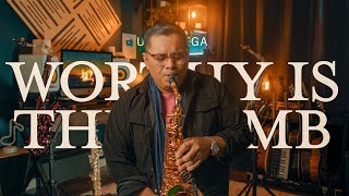 Worthy Is The Lamb  Instrumental Saxophone  Sunday Classics Worship  Uriel Vega [upl. by Saum]