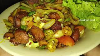 Hearty Sausage Stew  A Flavorful Comfort Classic🤪cooking heartsausages dewalcooking Heart [upl. by Yelkreb250]