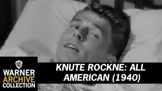 Win One For The Gipper  Knute Rockne All American  Warner Archive [upl. by Aleiram]