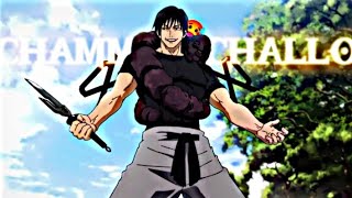 ⟨TOJI VS GOJO s GETO⟩ FT°CHAMMAK CHALLO♪ EDIT 🥵 [upl. by Vinay618]