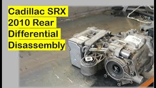 Cadillac SRX 2010 Rear Differential Disassembly [upl. by Pirri]