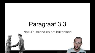 Mavo 4 Paragraaf 33 NaziDuitsland en het buitenland [upl. by Anaujnas538]