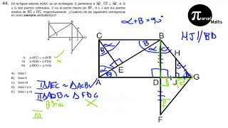 Pregunta 44 parte 2 modelo PSU DEMRE 2019 matemática [upl. by Paymar]