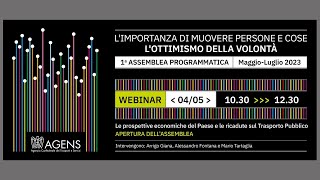 Le prospettive economiche del Paese e le ricadute sul Trasporto Pubblico [upl. by Thurmond]