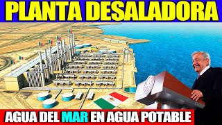 Mira México inicia la construcción de una Planta Desaladora para obtener agua potable del Mar [upl. by Winn144]