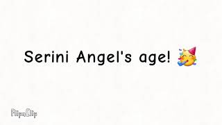 Serini Angels age reveal gift for Serini Angel read description [upl. by Sidell]