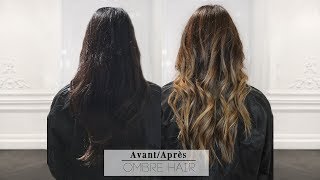 Un balayage miel pour une brunette [upl. by Guildroy]