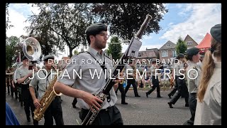 ROYAL DUTCH MILITARY BAND JOHAN WILLEM FRISO 4K [upl. by Dlonyar]